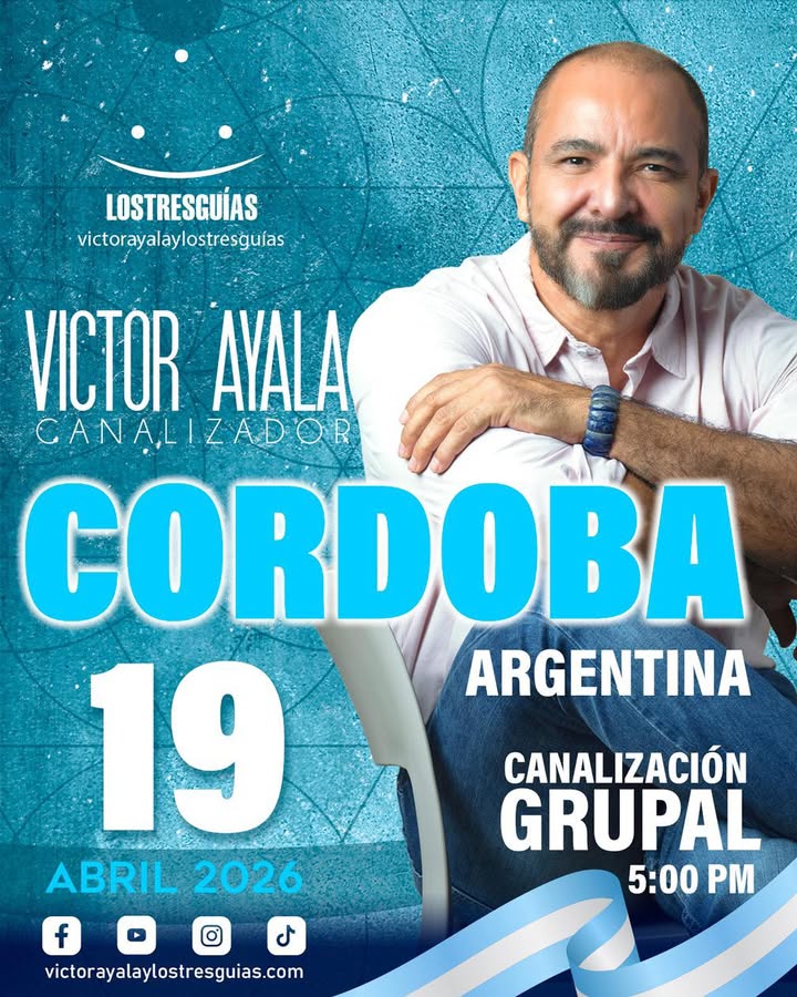 Canalización Grupal en Córdoba, Argentina – 19 de Abril 2026 | Víctor Ayala y Los Tres Guías