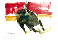 REPLICA ACUARELA CORRIDA