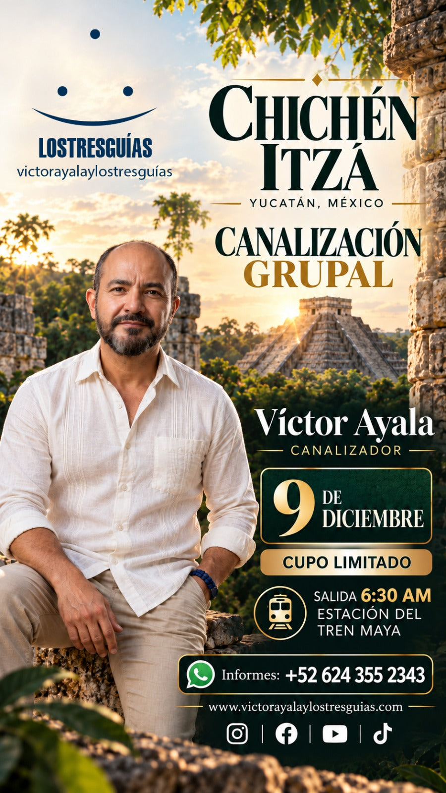 Canalización Grupal en Chichén Itzá - 09 de Diciembre de 2026 - 06:00 A.M.