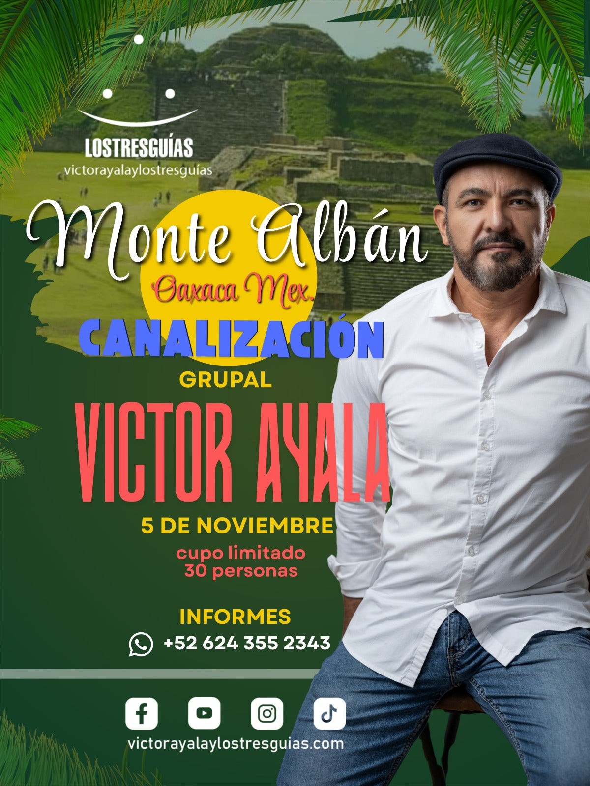 Canalización Grupal en Monte Alban, Oaxaca - 05 de Noviembre de 2026 - 08:00 A.M.