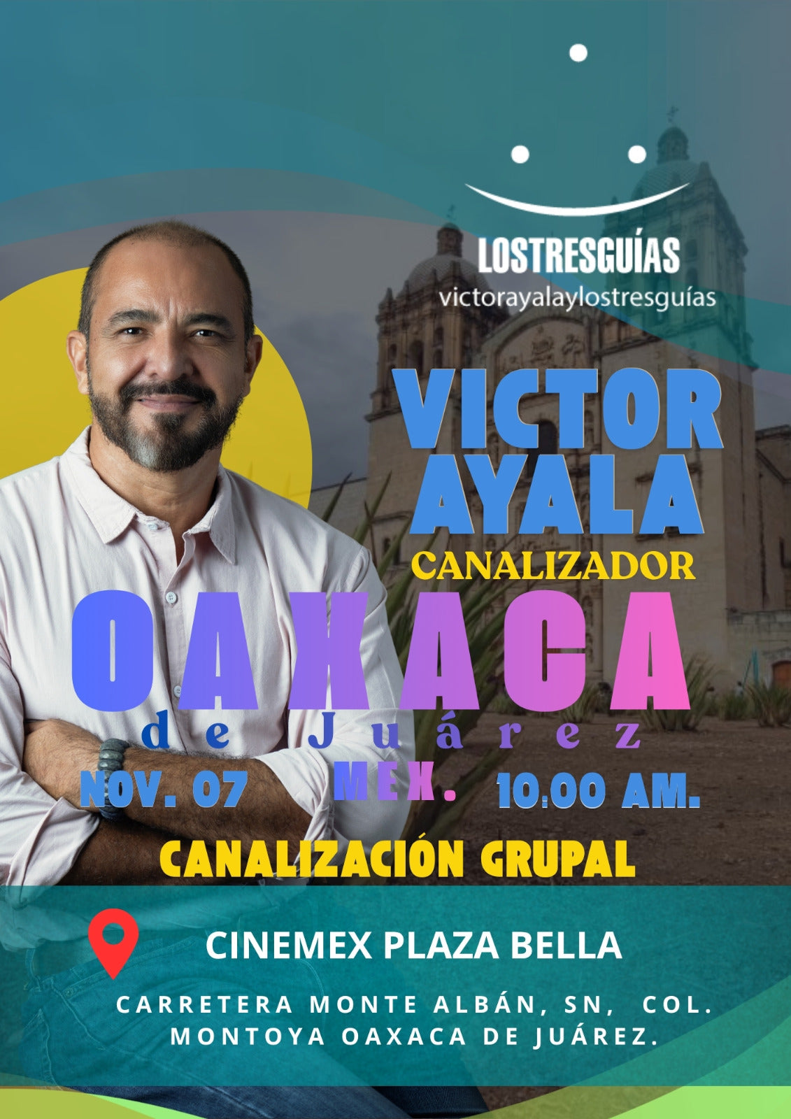 Canalización Grupal en Oaxaca de Juárez - 07 de Noviembre de 2026 - 10:00 AM