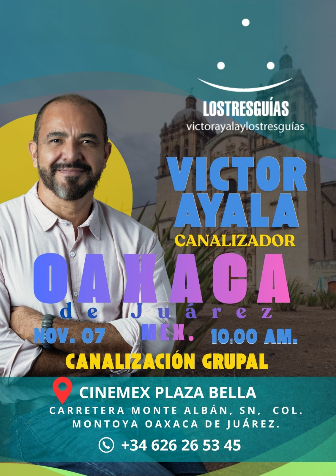 Canalización Grupal en Oaxaca de Juárez - 07 de Noviembre de 2026 - 10:00 AM