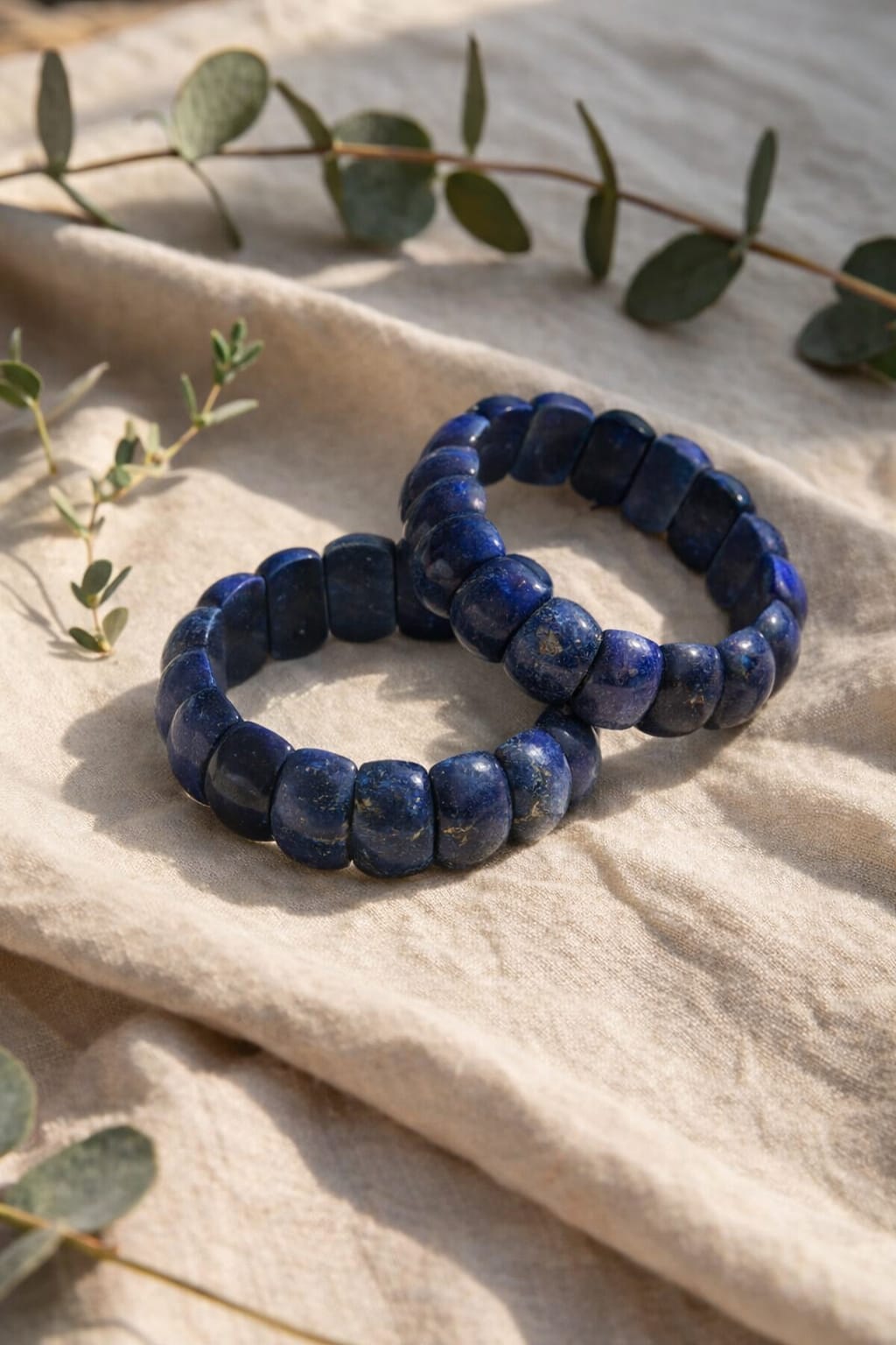 Pulsera “Guardián Índigo” – Lapislázuli para Caballero