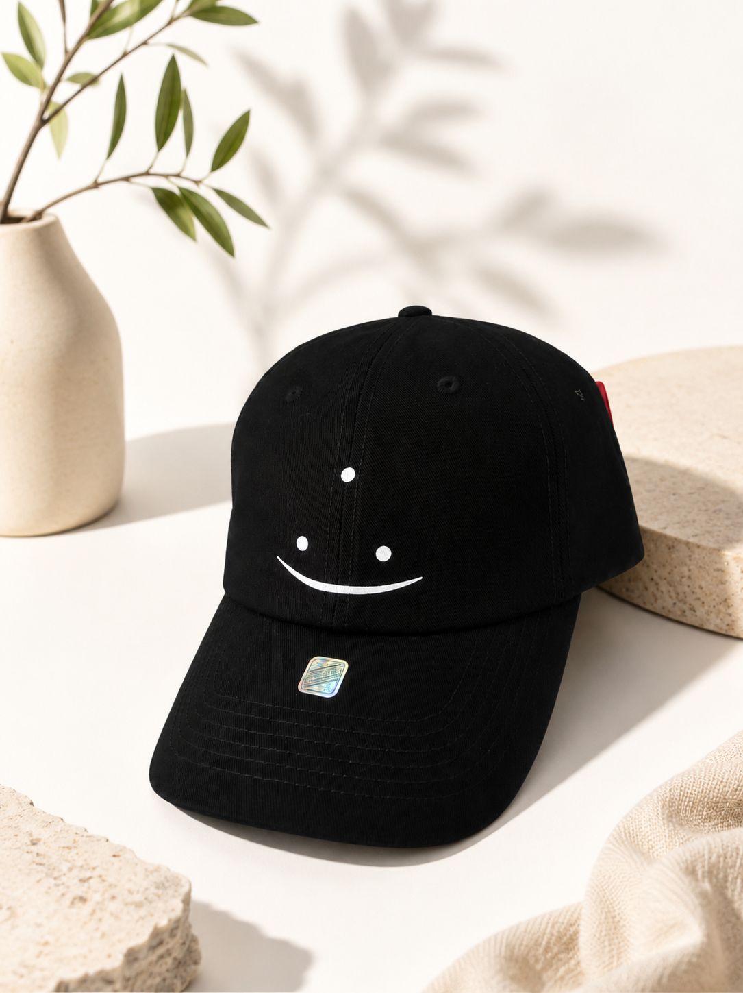 Gorra Negra de los 3 Guías