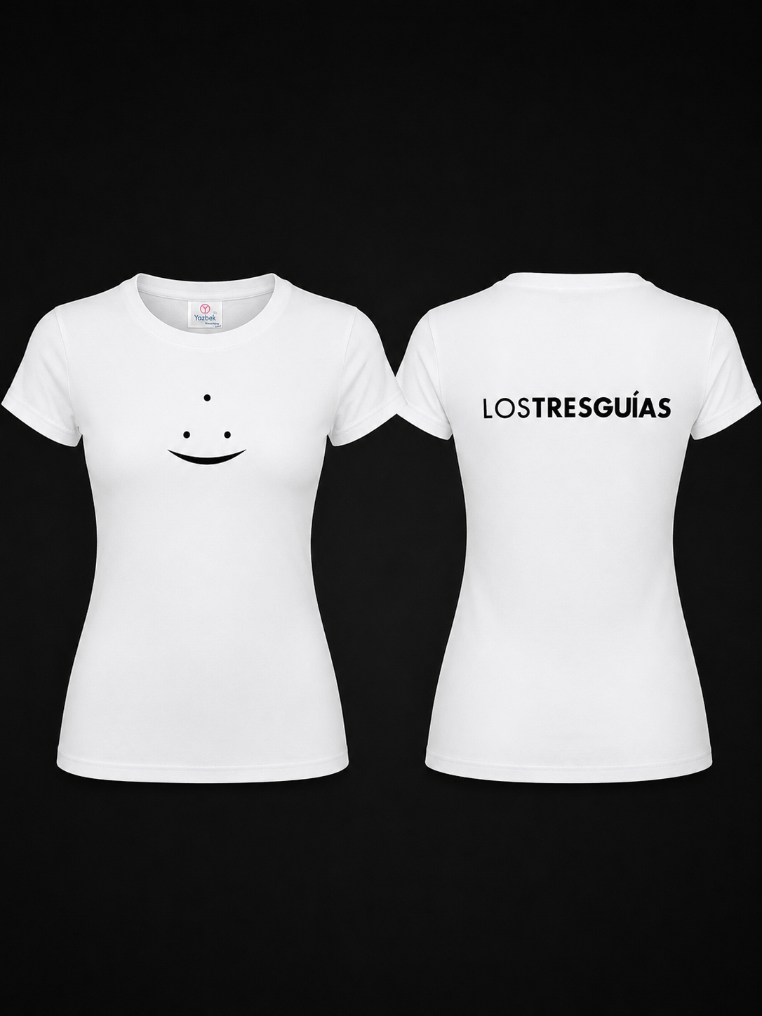 Playera blanca  T/chica para dama